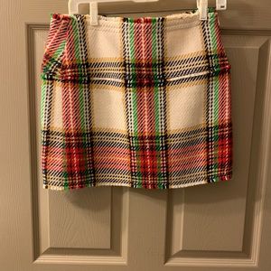 Plaid skirt